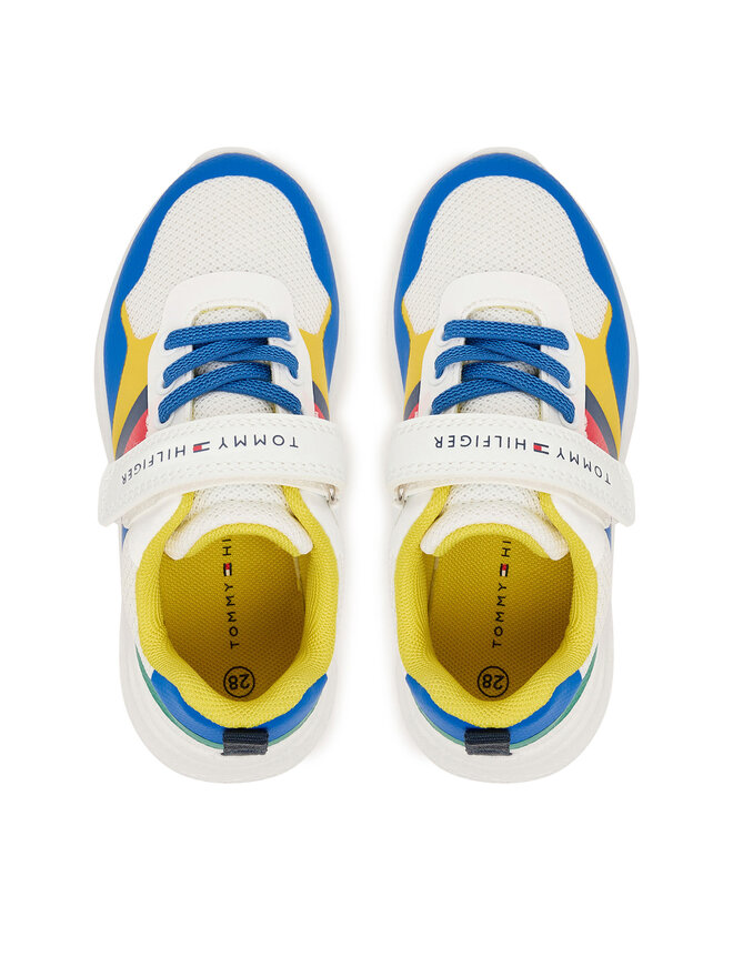 Tommy Hilfiger Sneakers Tommy Hilfiger Flag Low Cut Lace-Up/Velcro T1X9-34369-1843 M Bunt