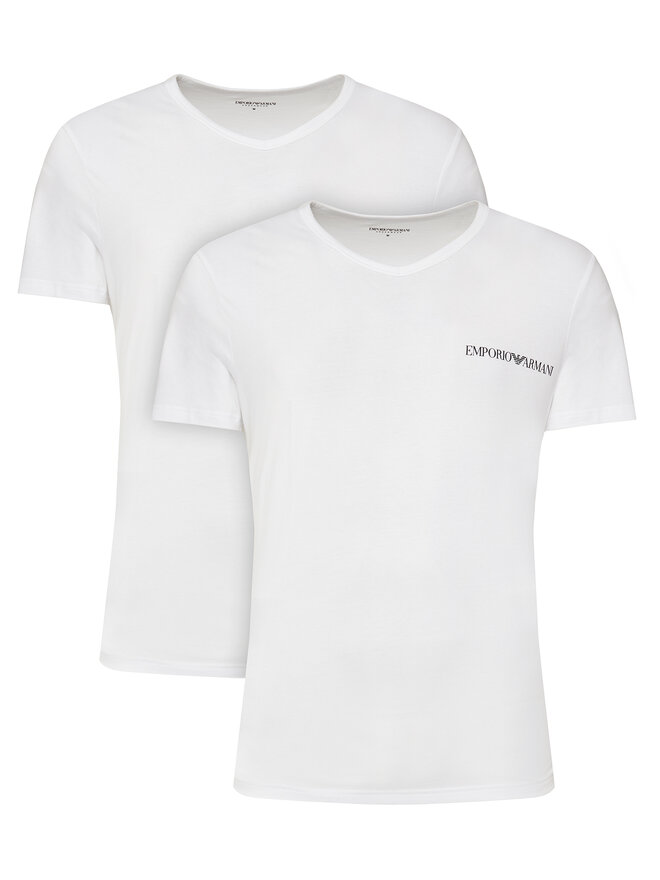 Emporio Armani Underwear Emporio Armani Underwear 2er-Set T-Shirts EM000392 AF10779 M0082 Weiß Regular Fit