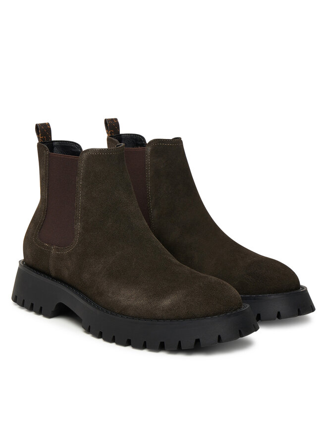 Guess Боти тип челси Guess FMTGOM SUE10 Кафяв