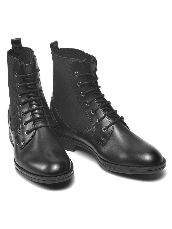 Geox Μποτάκια Geox D Jaylon 2 F D16QAF 00043 C9999 Μαύρο