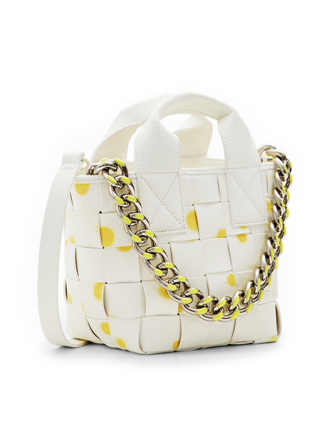 Desigual Kabelka Desigual 24SAXP82 Bílá