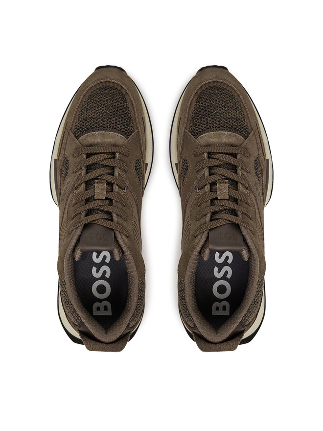 BOSS Sneakersy BOSS Jonah 50542119 Hnedá