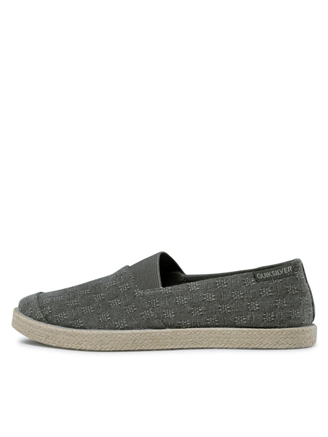 Quiksilver Espadryle Quiksilver AQYS700053 Szary