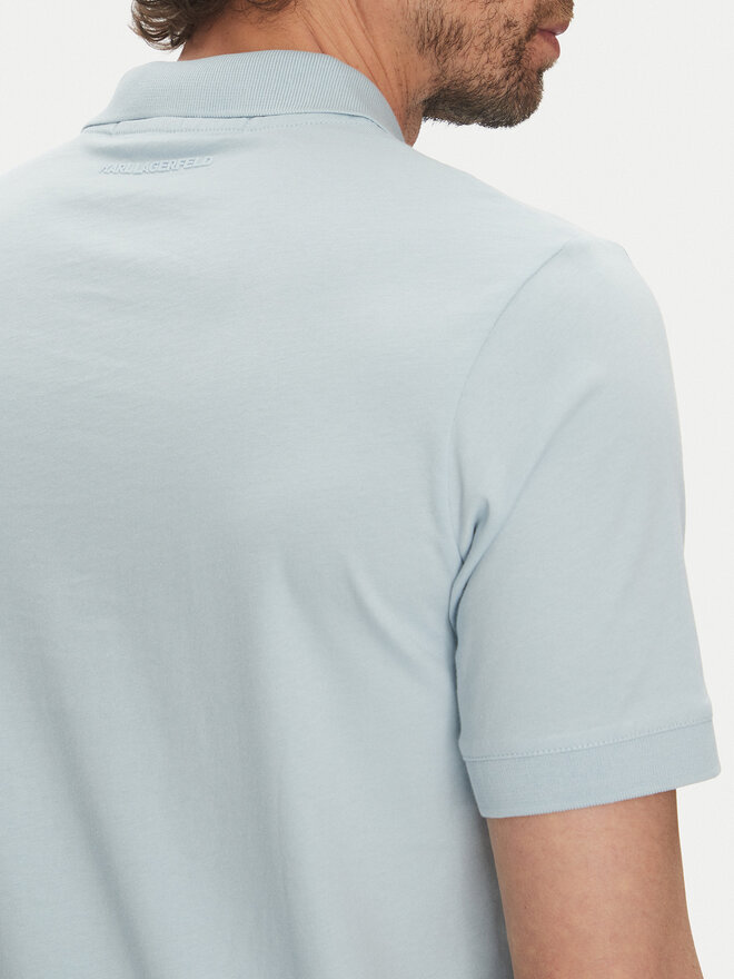 KARL LAGERFELD KARL LAGERFELD Poloshirt 745710 552224 Himmelblau Regular Fit