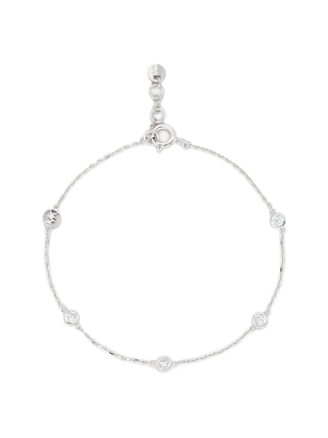 Michael Kors Bransoletka Michael Kors MKC1716CZ040 Srebrny