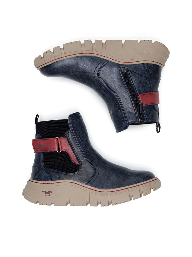 Mustang Botines Mustang 1499-603-820 Azul marino
