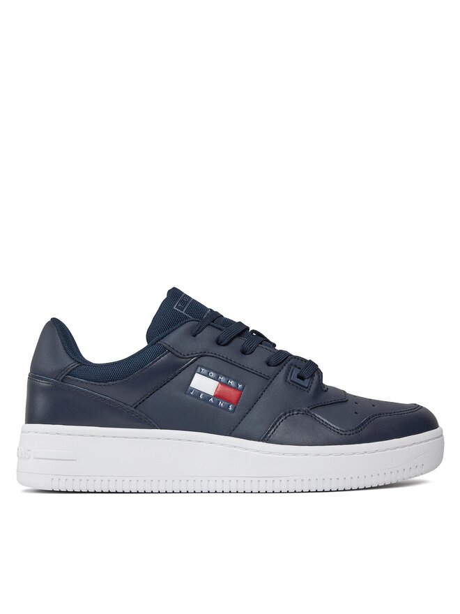 Tommy Jeans Снікерcи Tommy Jeans Tjm Retro Basket Ess EM0EM01395 Cиній