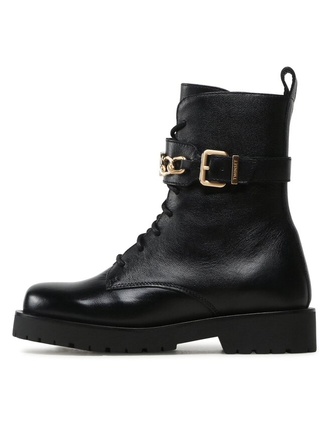 TWINSET Botine TWINSET 232TCP060 Negru