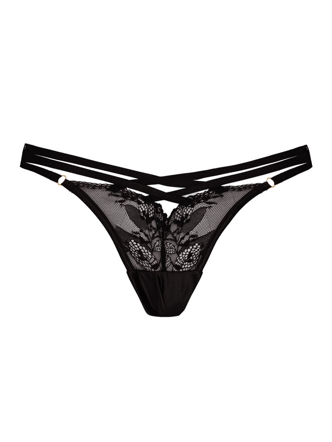 Hunkemöller Hunkemöller Figi alsó Amari 301027 Fekete