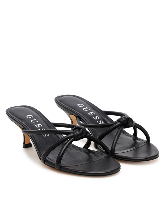 Guess Klapki Guess FLJGARLEA03 Czarny
