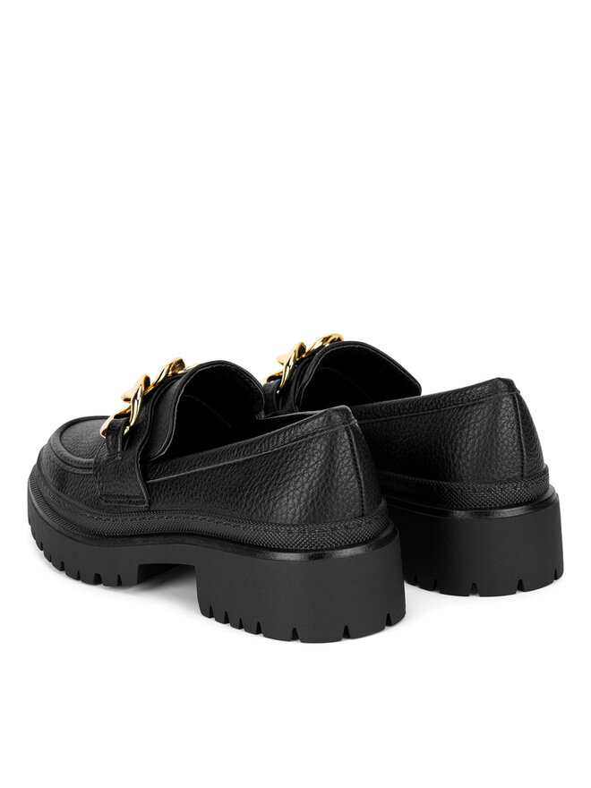 DeeZee Loafersy DeeZee 23038T259 Czarny