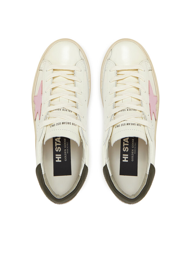 GOLDEN GOOSE Αθλητικά GOLDEN GOOSE Hi Star Classic With List GWF00118.F006872.12170 Εκρού