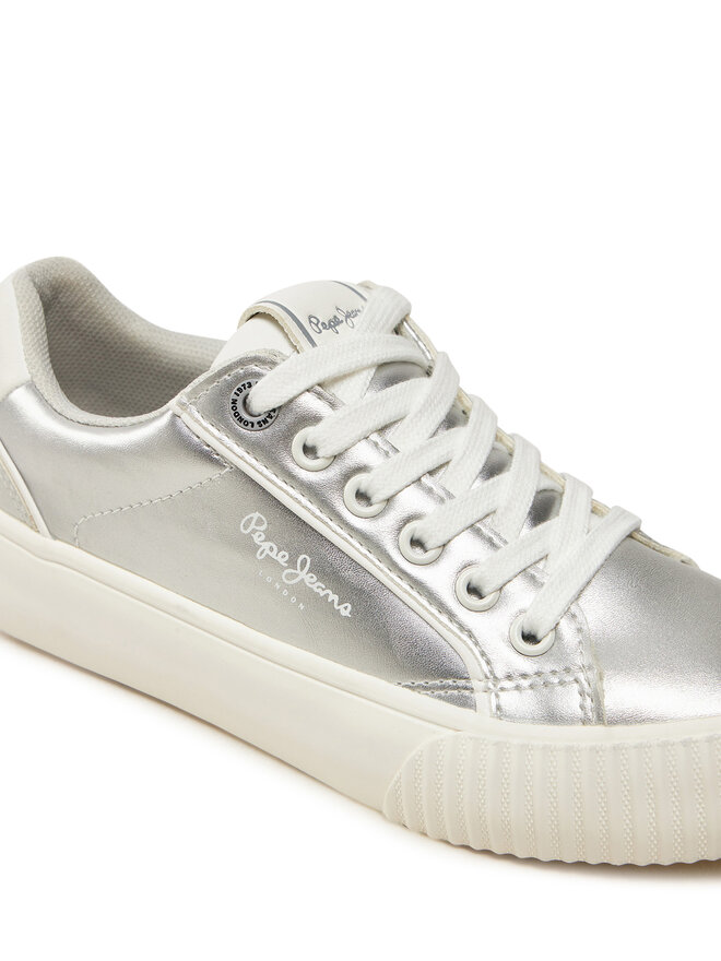 Pepe Jeans Снікерcи Pepe Jeans PGS30611 Срібний
