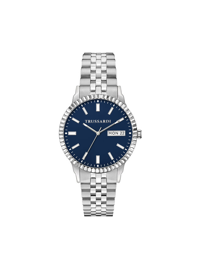 Trussardi Zegarek Trussardi R2453141011 Granatowy
