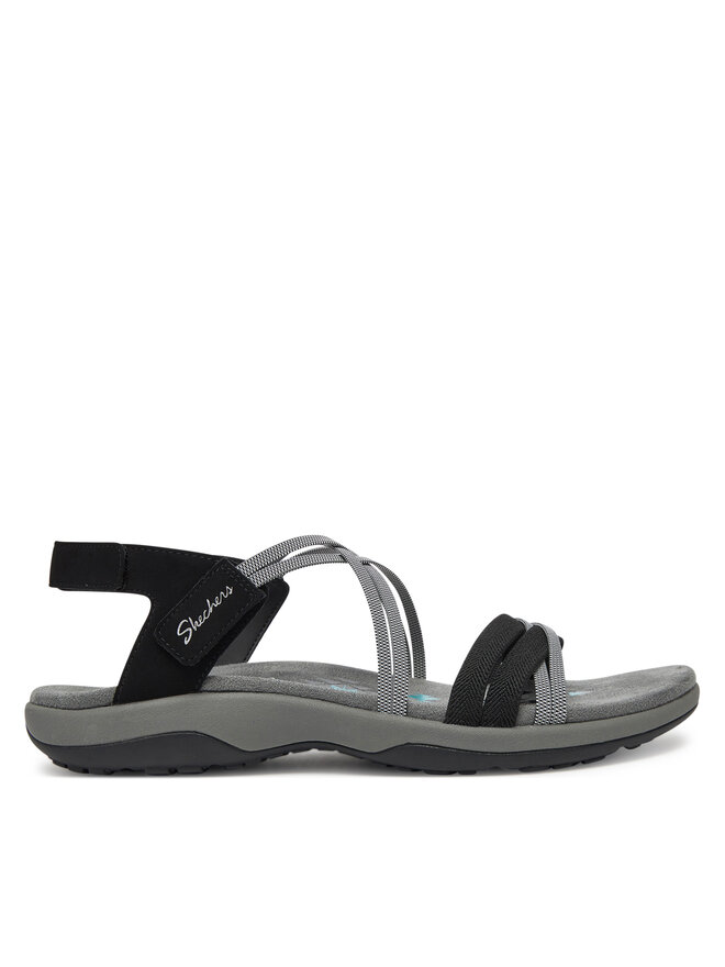 Skechers Sandály Skechers Reggae Slim-Takes Two 163112/BKCC Černá