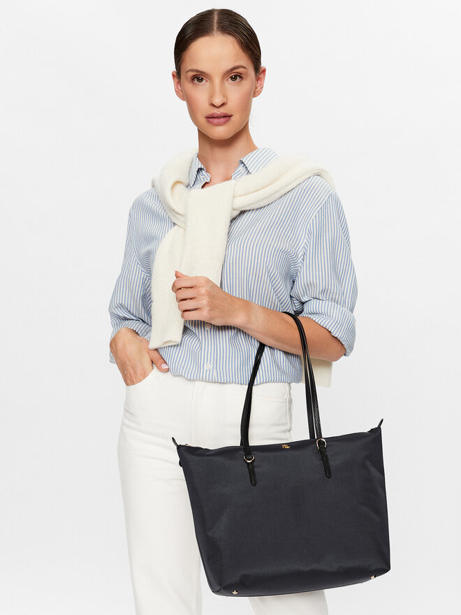 LAUREN RALPH LAUREN Torebka Lauren Ralph Lauren 431916737001 Granatowy