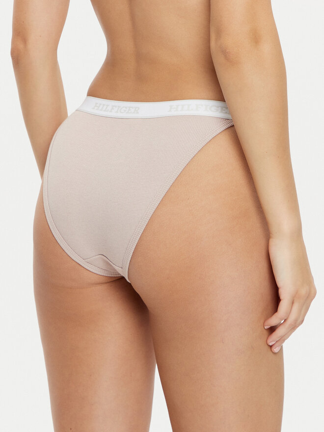 Tommy Hilfiger Tommy Hilfiger Klassischer Damenslip UW0UW05538 Beige