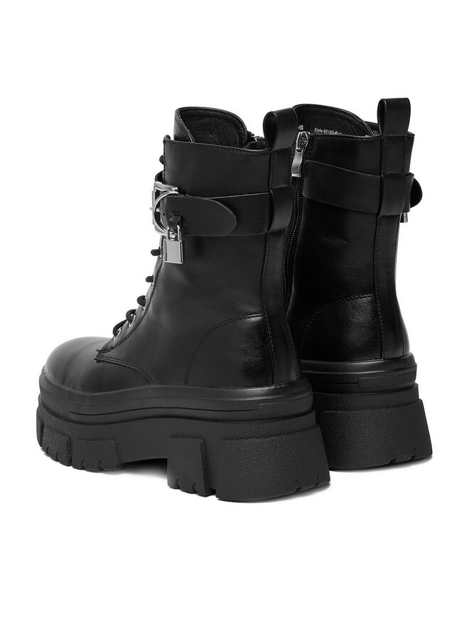DeeZee Schnürschuhe DeeZee 60165-6 Schwarz
