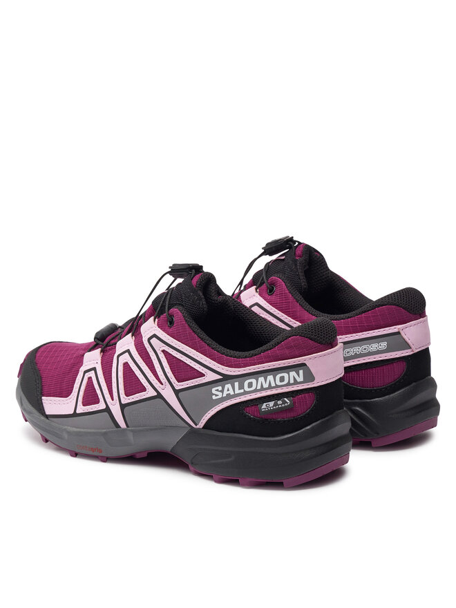 Salomon Trekingová obuv Salomon Speedcross Waterproof L47574300 Fialová