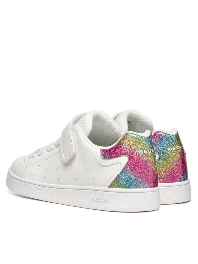 Geox Sneakersy Geox J Eclyper J36LRA 0BCQD C0653 M Bílá