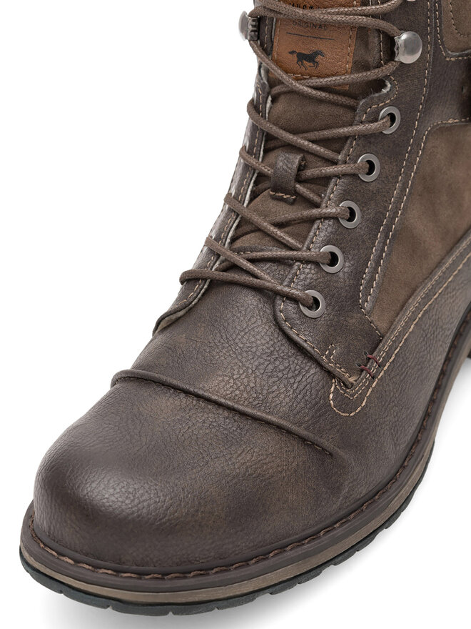 Mustang Schnürschuhe Mustang 4157-605 Braun