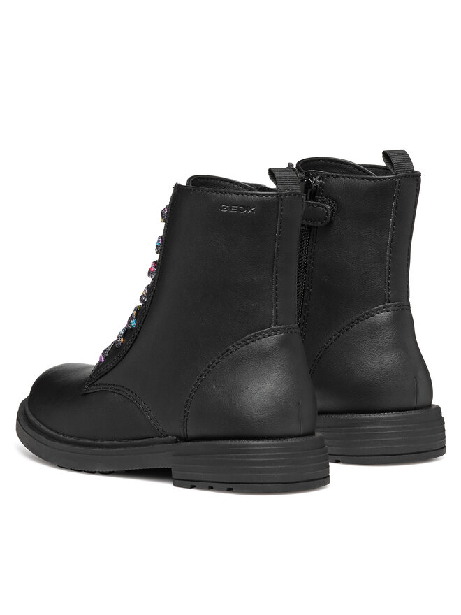 Geox Čižmy Geox Jr Eclair J049QD 0003W C9240 D Čierna
