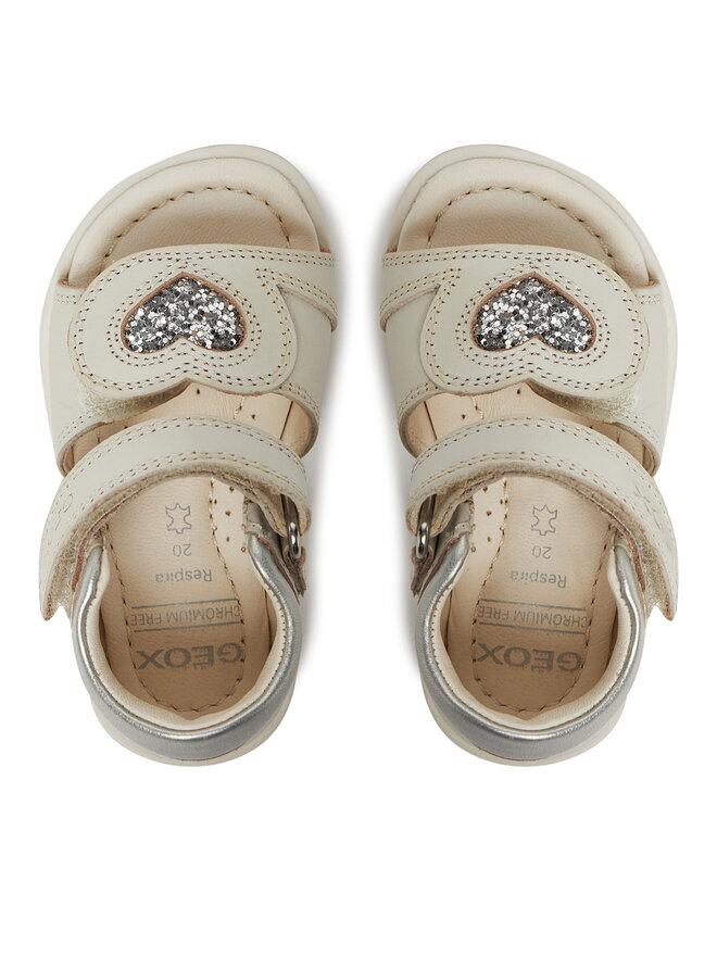 Geox Sneakersy Geox B Verred B5521B 085NF C1Z1N M Biały