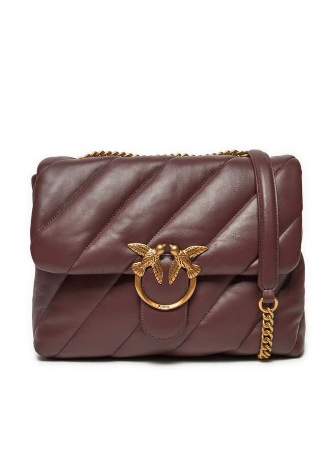 PINKO Ročna torba PINKO Love Puff Big Cl AI 23-24 PLTT 100037 A0F2 Rjava