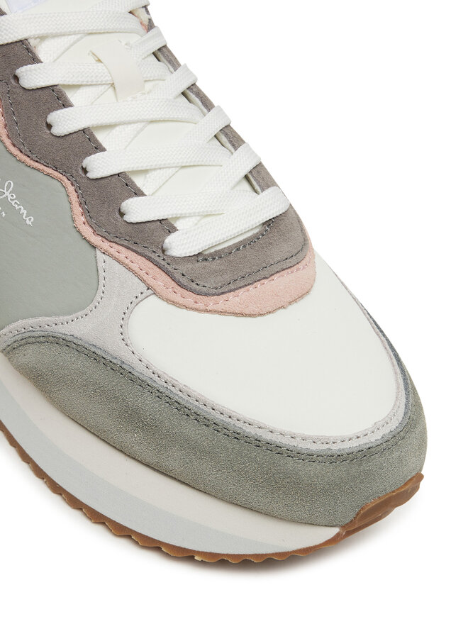 Pepe Jeans Sneakersy Pepe Jeans PLS60034 Zielony