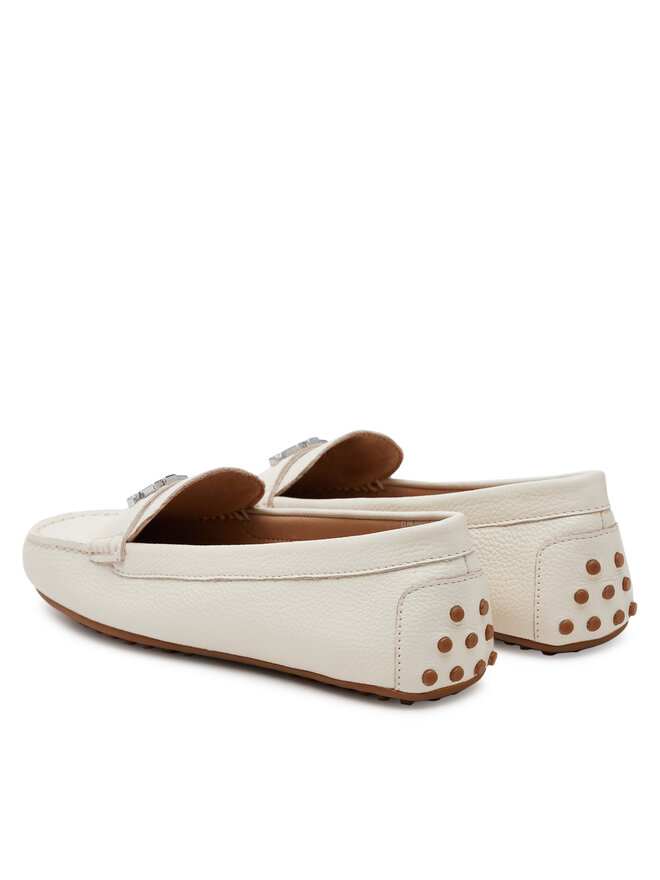 LAUREN RALPH LAUREN Mokasyny LAUREN RALPH LAUREN Barnsbury  802942768012 Biały