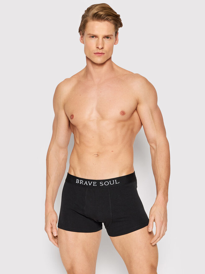 Brave Soul Brave Soul 2 darab boxer MBX-18JOSHUAB Fekete