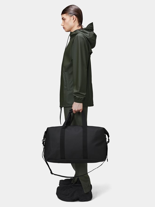 Rains Τσάντα Σαββατοκύριακου Rains Hilo Weekend Bag W3 14200 Μαύρο