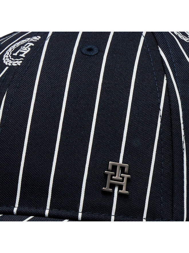 Tommy Hilfiger Kšiltovka Tommy Hilfiger Monogram Varsity Aop Cap AM0AM12247 Modrá