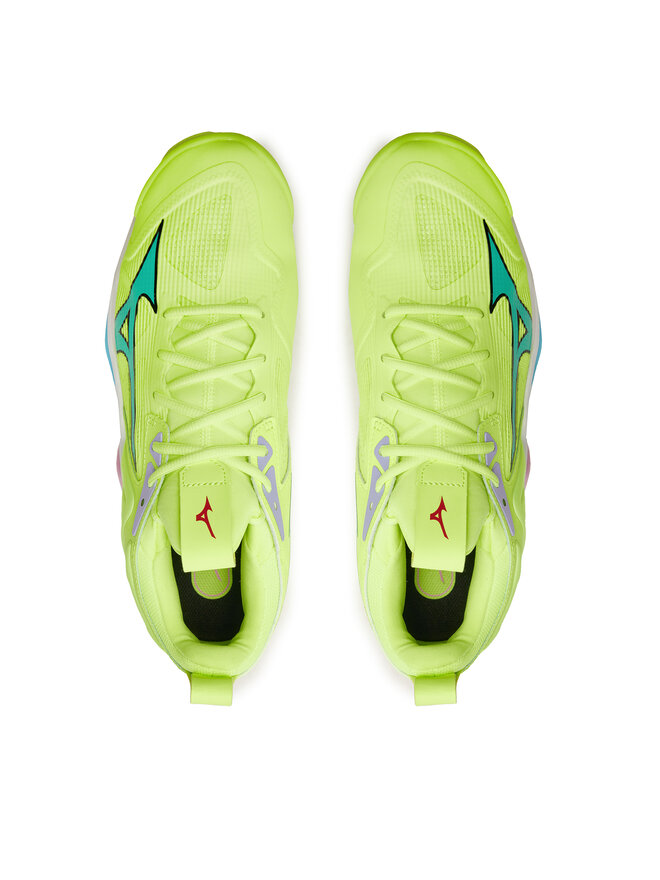 Mizuno Взуття у спортзал Mizuno Wave Momentum 3 V1GA231286 Зелений