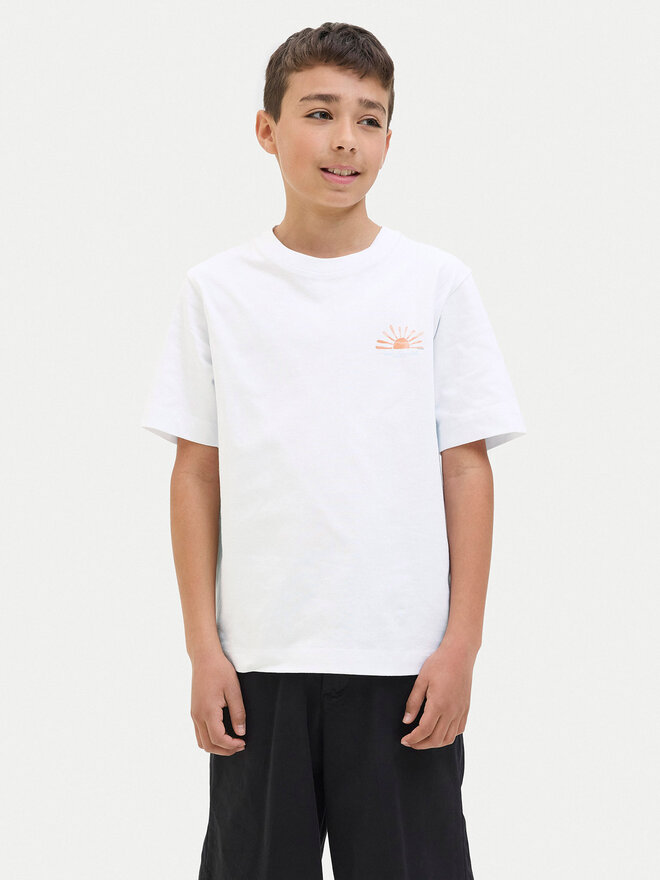 Jack&Jones Junior Jack&Jones Junior Camiseta Canggu 12278649 Blanco Relaxed Fit