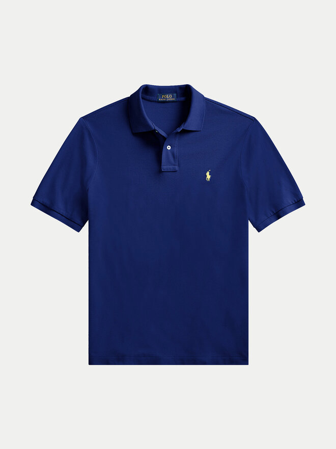 Polo Ralph Lauren Polo Ralph Lauren Поло Core Replen 710795080 Cиній Slim Fit