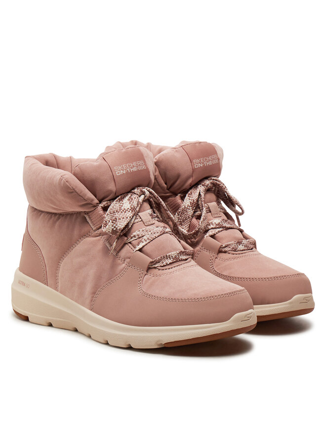 Skechers Členková obuv Skechers Glacial Ultra - Trend Up 144194 Ružová