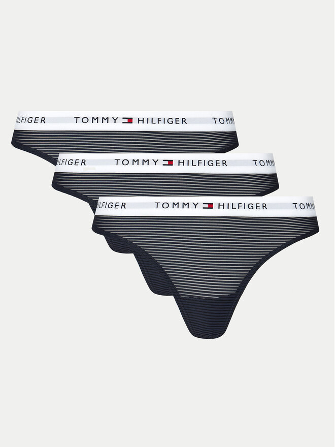 Tommy Hilfiger Tommy Hilfiger Набір з 3 пар стрінгів UW0UW05532 Кольоровий