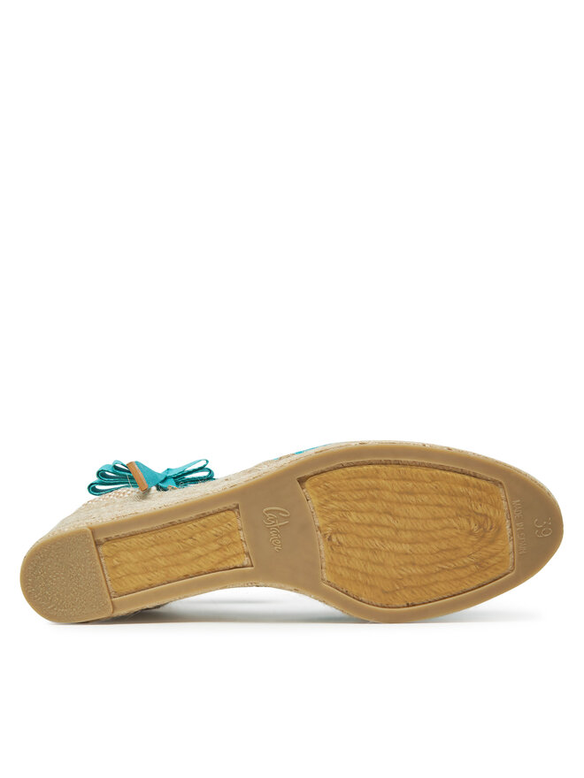 Castañer Espadrilky Castañer Carina/6/002 021644 Tyrkysová