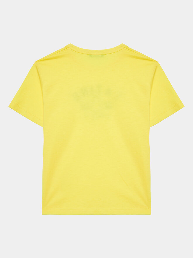 United Colors Of Benetton United Colors Of Benetton Camiseta 3096G109K Amarillo Regular Fit