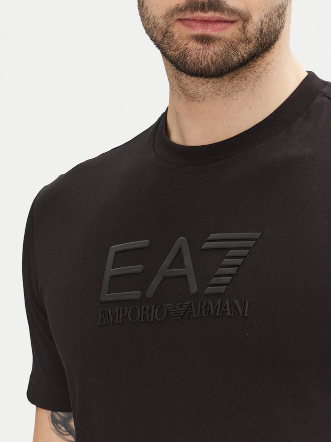 EA7 Emporio Armani EA7 Emporio Armani T-Shirt 7M000224 AF10375 UC001 Schwarz Regular Fit