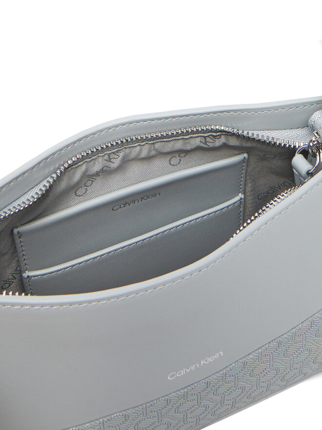 Calvin Klein Borsetta Calvin Klein Ck Mixmedia Convertible Bag_Mono K60K613170 Grigio