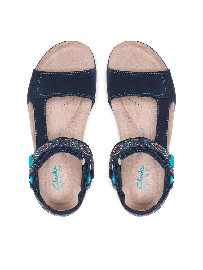 Clarks Basutės Clarks Amanda Step 261650954 Tamsiai mėlyna