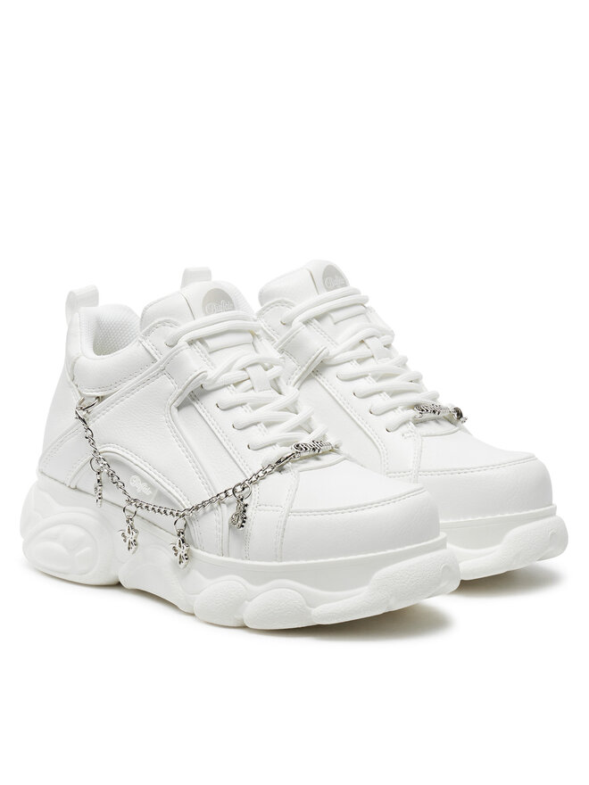 Buffalo Sneakersy Buffalo Cld Corin Chain Butt 1636180 Biały