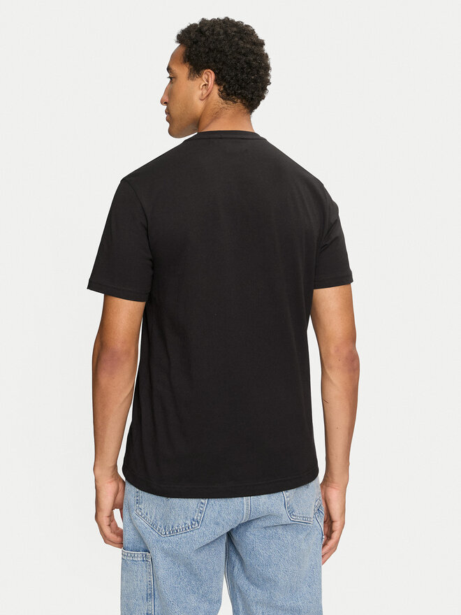 Calvin Klein Calvin Klein Camiseta Striped Logo K10K113590 Negro Regular Fit