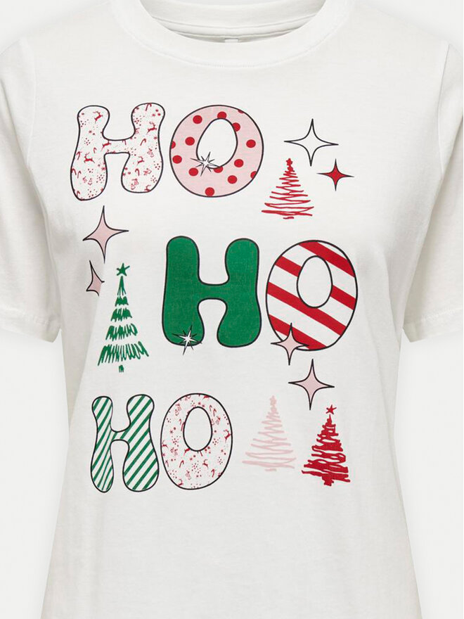 ONLY ONLY Camiseta Rosie 15332339 Blanco Regular Fit