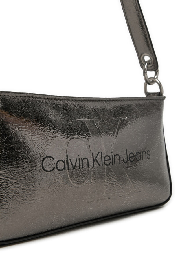 Calvin Klein Jeans Handtasche Calvin Klein Jeans Sculpted Shoulder K60K612732 Silberfarben