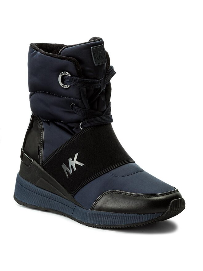 Bottines MICHAEL Michael Kors Shay Boot 43F7SAFB5D Bleu marine chaussures