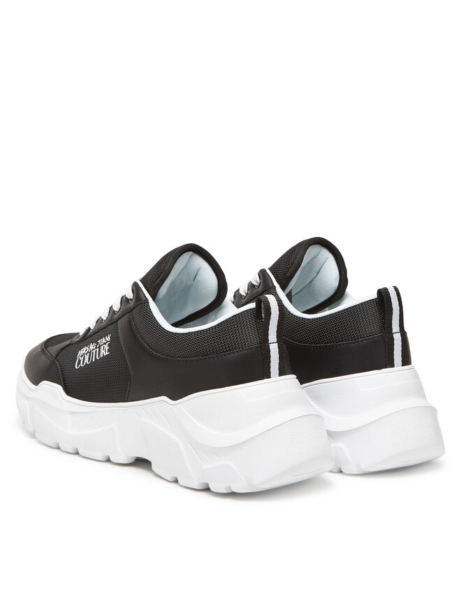 Versace Jeans Couture Sneakersy Versace Jeans Couture 78YA3SC1 Czarny