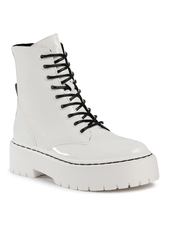 Steve Madden Μποτάκια Steve Madden Skylar SM11001184-02001-108 Λευκό